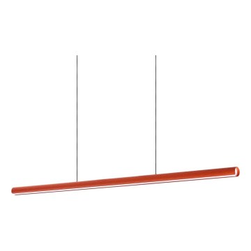 Ideal Lux - Dimmbar LED-pendel på kabel DORICA LED/35W/230V CRI 90 140 cm orange