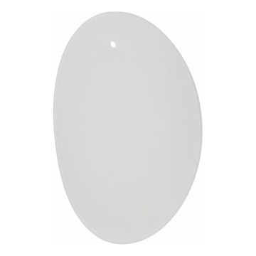 Ideal Lux - Ersättningsskärm till takkrona och takarmatur OVALINO, vit