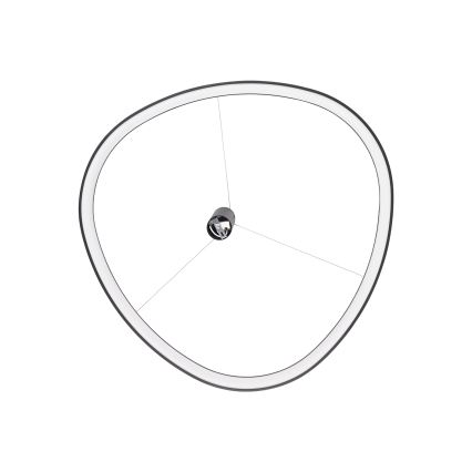 Ideal Lux - GEMINI LED-pendellampa med vajer LED/47W/230V 2700K Ø 61 cm CRI 90 svart