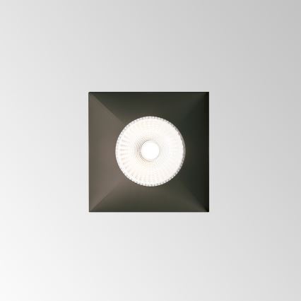 Ideal Lux - LED infälld takarmatur GAME TRIM LED/11W/230V 3000K CRI 90 8,4x8,4 cm IP40 svart