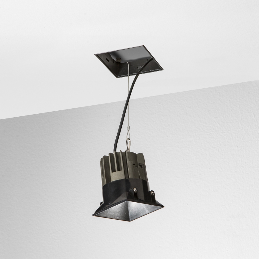 Ideal Lux - LED infälld takarmatur GAME TRIM LED/11W/230V 3000K CRI 90 8,4x8,4 cm IP40 svart