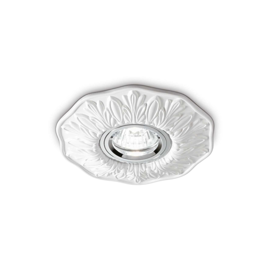 Ideal Lux - Infälld spotlight POLKA 1xGU10/50W/230V vit