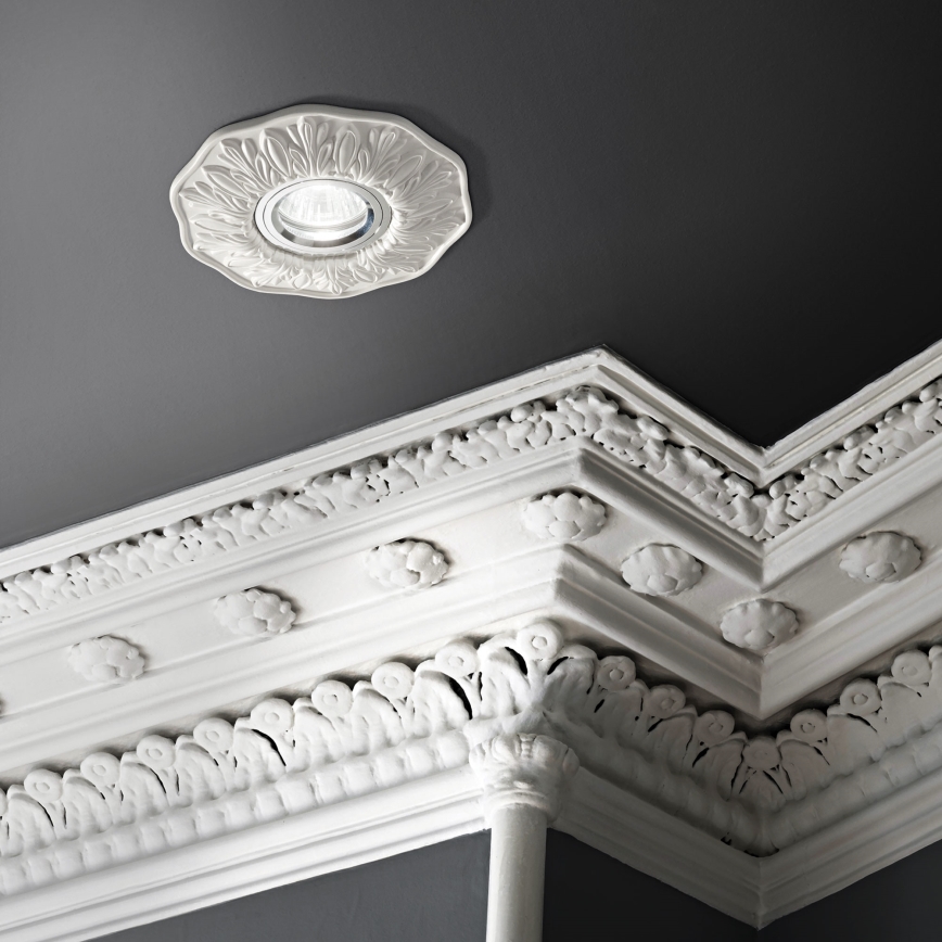 Ideal Lux - Infälld spotlight POLKA 1xGU10/50W/230V vit