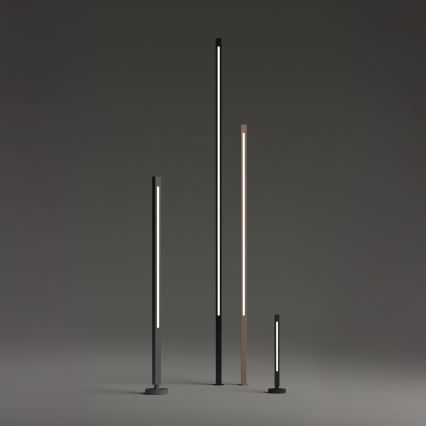 Ideal Lux - JEDI LED-utomhuslampa 12W/230V 80 cm CRI 90 IP65 antracit