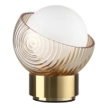 Ideal Lux - LED bordslampa BLOOM 1xG9/3W/230V guld/rökbeige