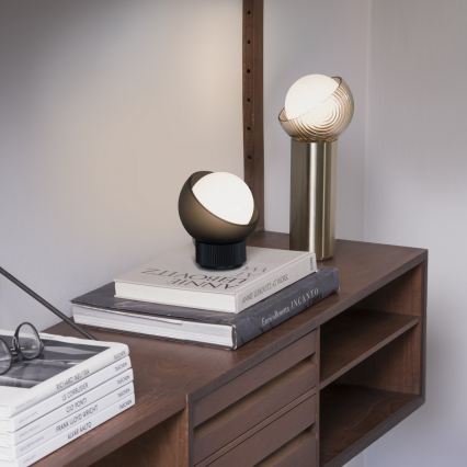 Ideal Lux - LED-bordslampa BLOOM 1xG9/3W/230V guld/rökbeige