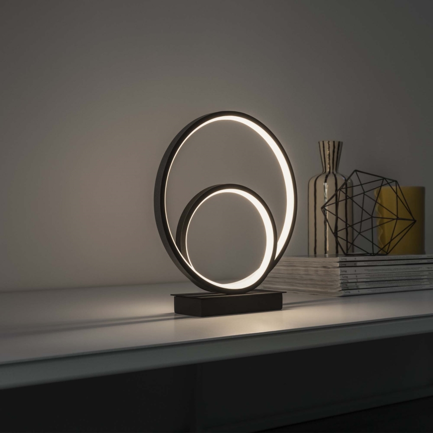 Ideal Lux - LED bordslampa OZ LED/22W/230V CRI 90 svart