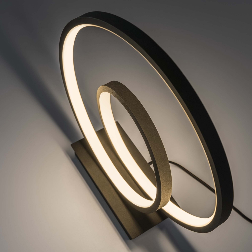 Ideal Lux - LED bordslampa OZ LED/22W/230V CRI 90 svart