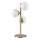 Ideal Lux - LED-bordslampa PERLAGE 3xG9/3W/230V guld/vit