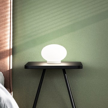 Ideal Lux - LED bordslampa SMARTIES 1xG9/3W/230V Ø 14 cm vit