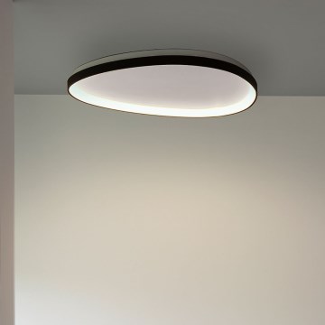 Ideal Lux - LED Dimbar taklampa GEMINI LED/28W/230V diameter 61 cm CRI 90 svart