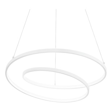 Ideal Lux - LED dimbar taklampa på wire OZ LED/48W/230V Ø 60 cm CRI 90 vit