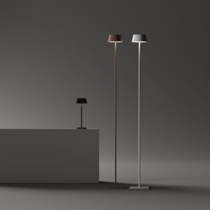 Ideal Lux - LED dimbar utomhuslampa med touch PURE LED/1,5W/3,7V 2200 mAh CRI 90 IP54 svart