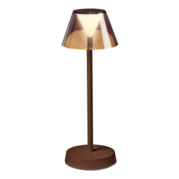Ideal Lux - LED Dimbara Touchlampan LOLITA LED/2,8W/5V 2200 mAh IP54 brun