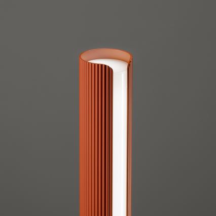 Ideal Lux - LED dimmbar bordslampa DORICA LED/8W/230V CRI 90 orange