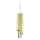 Ideal Lux - LED-dimmbar pendellampa på vajer DORICA 3xLED/9W/230V CRI 90 Ø 9,5 cm mässing
