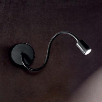 Ideal Lux - LED Flexibel läslampa FOCUS LED/4W/230V CRI 90 svart