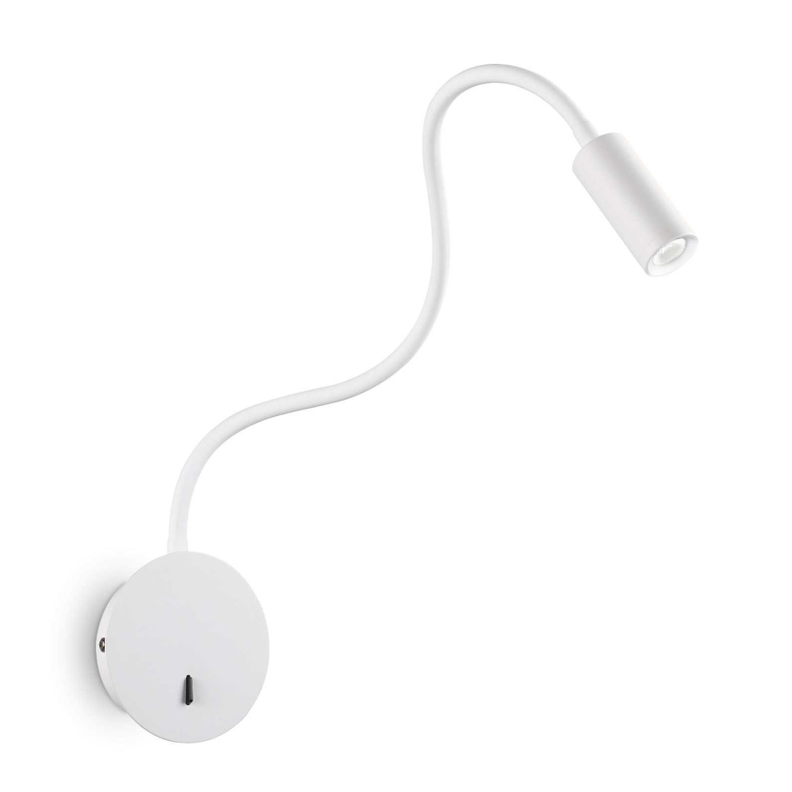 Ideal Lux - LED Flexibel liten lampa FOCUS LED/3,5W/230V CRI 90 vit