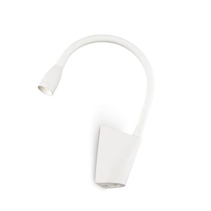 Ideal Lux - LED Flexibel små lampor GOOSE LED/3W/230V CRI 90 vit