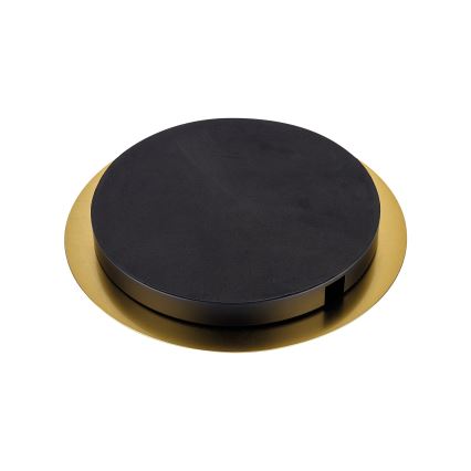 Ideal Lux - LED golvlampa BIRDS 5xG9/3W/230V svart/guld