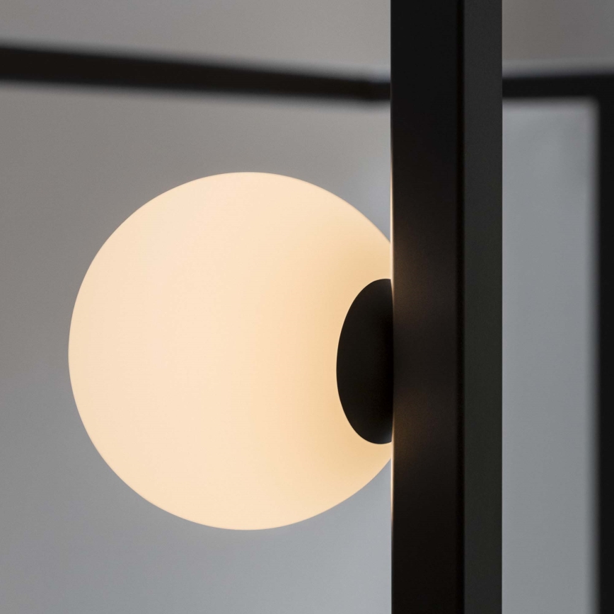 Ideal Lux - LED golvlampa BIRDS 5xG9/3W/230V svart/guld