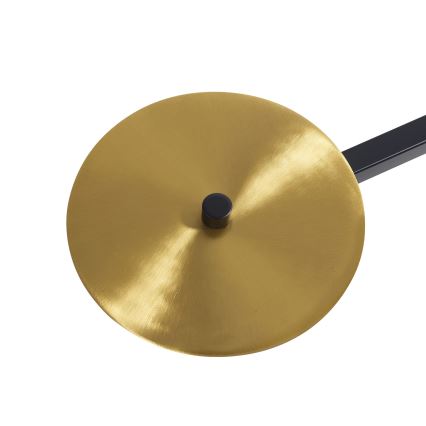 Ideal Lux - LED golvlampa BIRDS 5xG9/3W/230V svart/guld