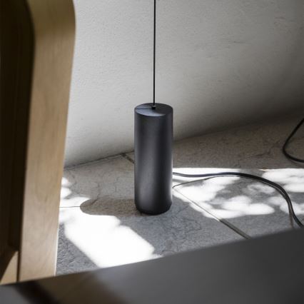 Ideal Lux - LED golvlampa FILO LED/14W/230V 2700K CRI 90 svart