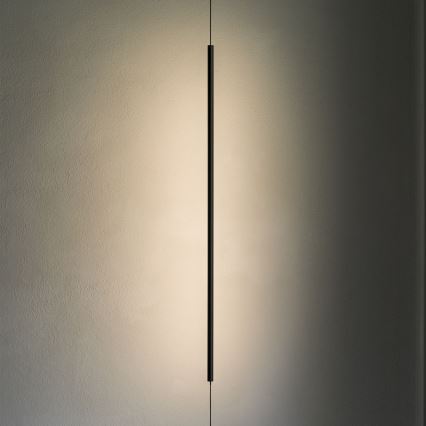 Ideal Lux - LED golvlampa FILO LED/14W/230V 2700K CRI 90 svart