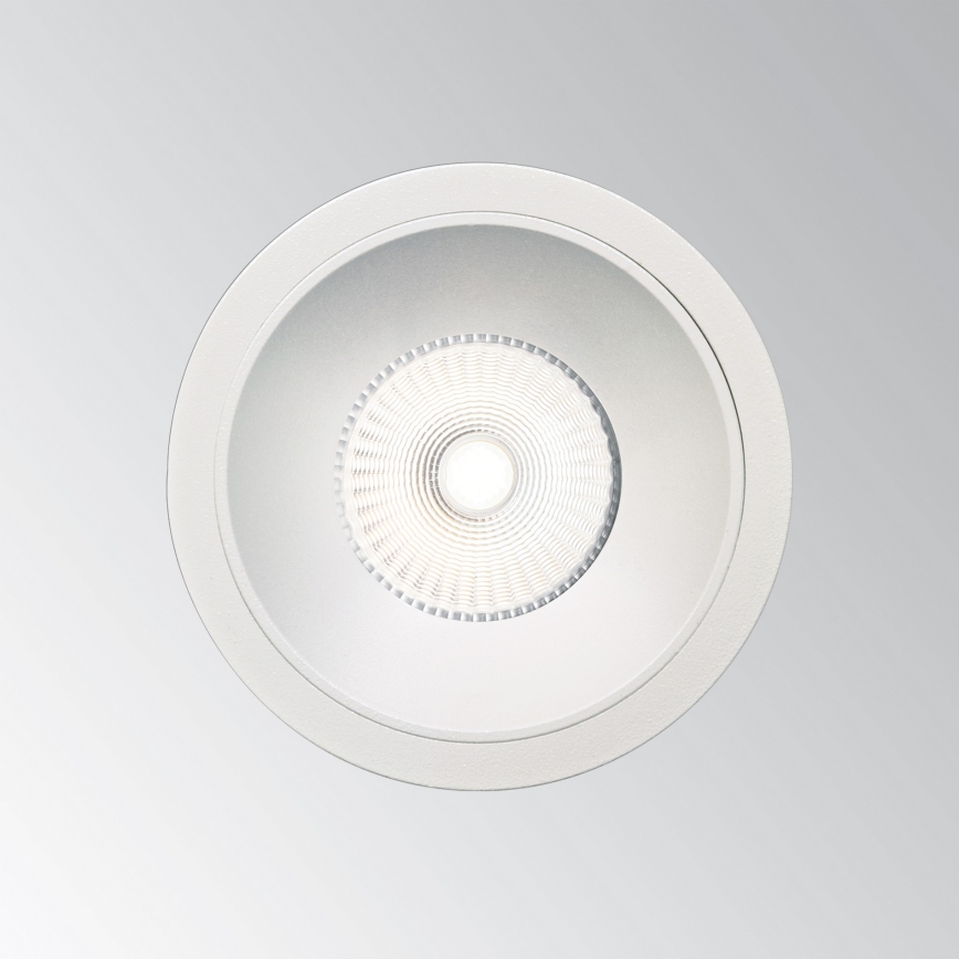 Ideal Lux - LED infälld takarmatur GAME TRIM LED/11W/230V 4000K CRI 90 Ø 8,5 cm IP40 vit