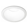 Ideal Lux - LED-infälld downlight GAME TRIM LED/11W/230V 3000K CRI 90 Ø 8,5 cm IP40 vit