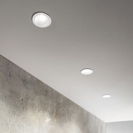 Ideal Lux - LED infälld takarmatur GAME TRIM LED/5,5W/230V 3000K CRI 90 Ø 5,8 cm vit