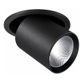 Ideal Lux - LED infälld downlight NOVA LED/20W/230V 4000K CRI 90 Ø 15,4 cm svart