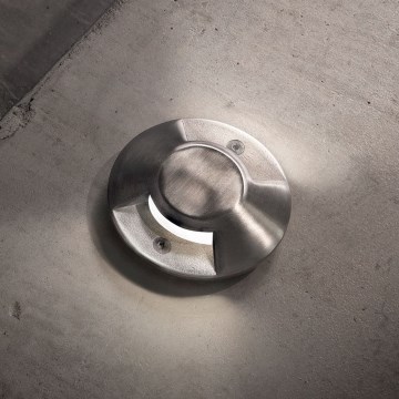 Ideal Lux - LED infälld körbar markarmatur ROCKET LED/3W/230V CRI 90 IK08 IP67 matt krom