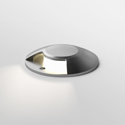 Ideal Lux - LED infälld körbar markarmatur ROCKET LED/3W/230V CRI 90 IP67 mattkrom