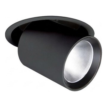 Ideal Lux - LED infälld spotlight NOVA LED/30W/230V 4000K CRI 90 Ø 15,4 cm svart