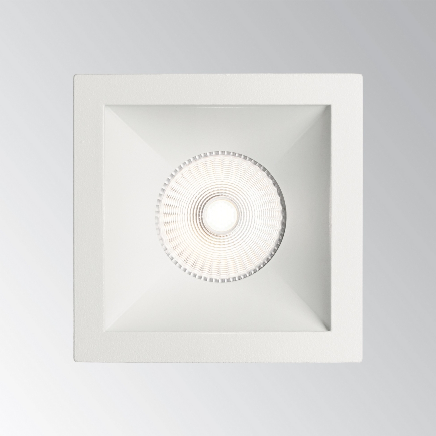 Ideal Lux - LED infälld takarmatur GAME TRIM LED/11W/230V 3000K CRI 90 8,4x8,4 cm IP40 vit