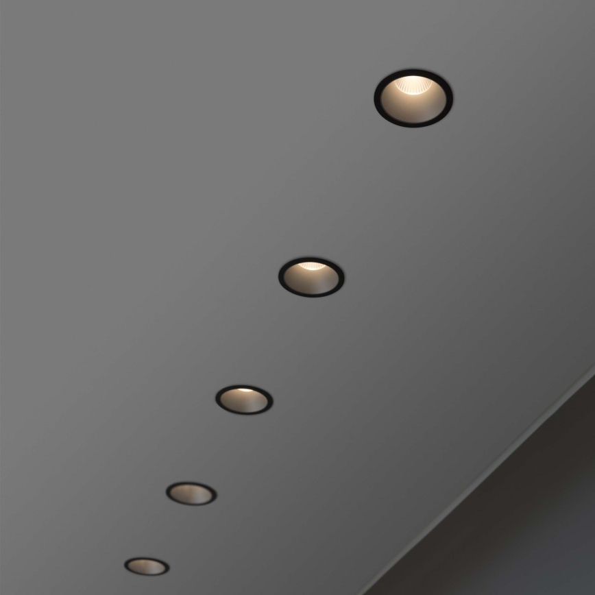 Ideal Lux - Infälld LED-takarmatur GAME TRIM LED/11W/230V 3000K CRI 90 Ø 8,5 cm IP40 guld/svart