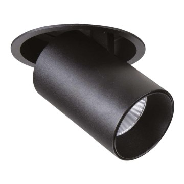 Ideal Lux - LED infälld takspot NOVA LED/12W/230V 3000K CRI 90 Ø 10 cm svart