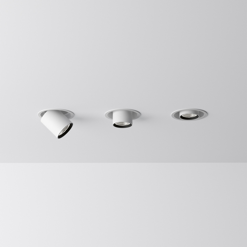 Ideal Lux - NOVA LED infälld takspotlight/20W/230V 4000K CRI 90 Ø 15,4 cm vit