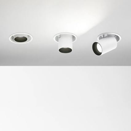 Ideal Lux - NOVA LED infälld takspotlight/20W/230V 4000K CRI 90 Ø 15,4 cm vit