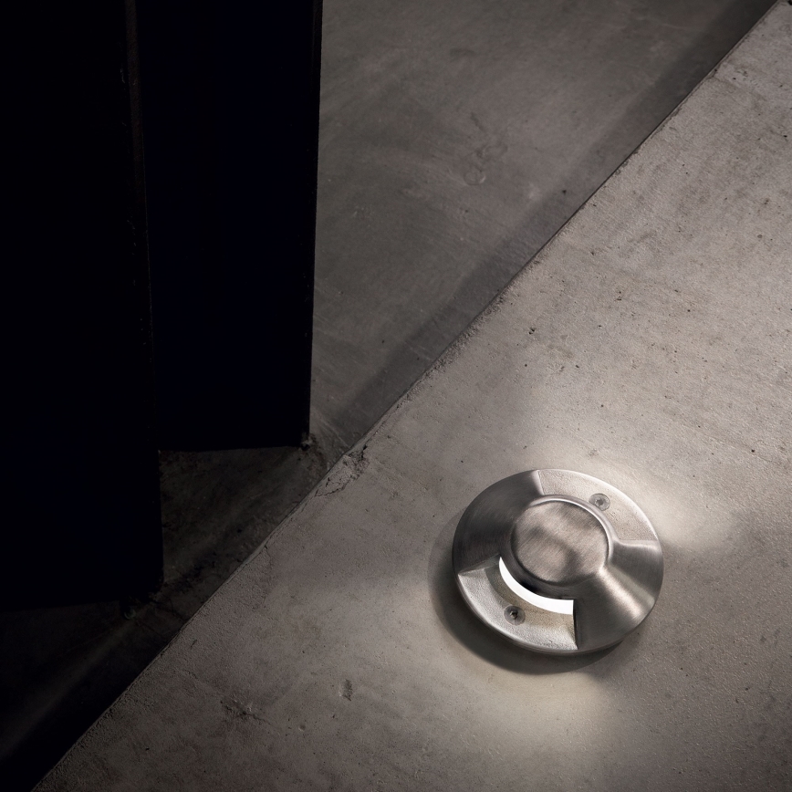 Ideal Lux - LED körbar infälld markarmatur ROCKET LED/3W/230V CRI 90 IP67 matt krom