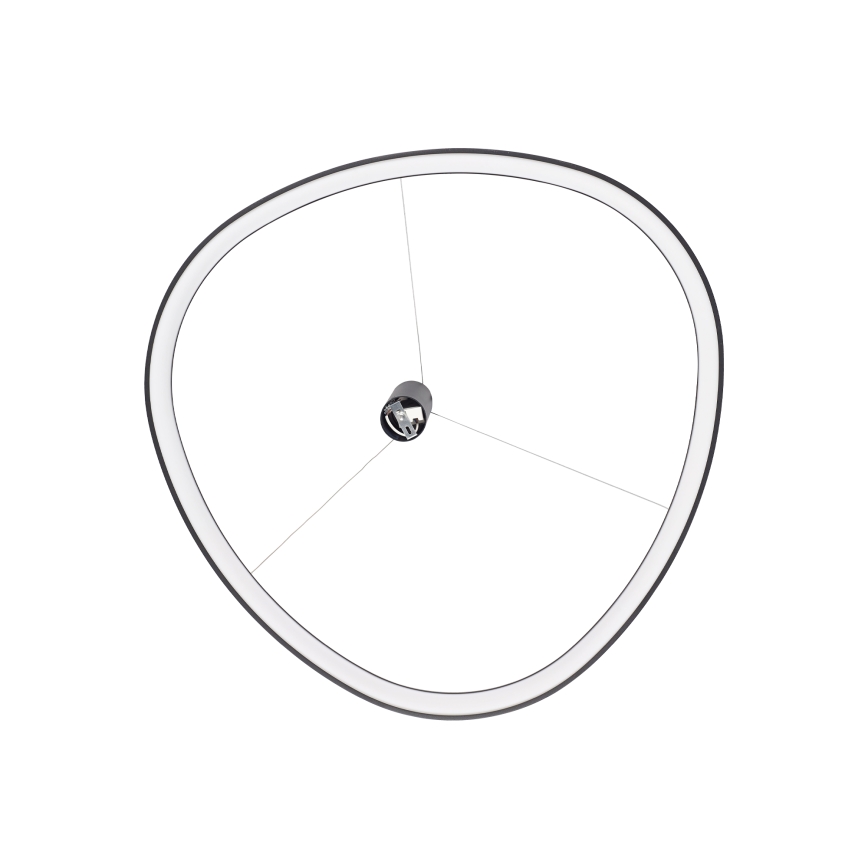 Ideal Lux - LED-hänglampa med kabel GEMINI LED/36W/230V 2700K Ø 42,5 cm CRI 90 svart