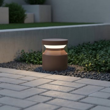 Ideal Lux - LED-lampa för utomhusbruk BOEING LED/14W/230V 15 cm CRI 90 IP65 brun