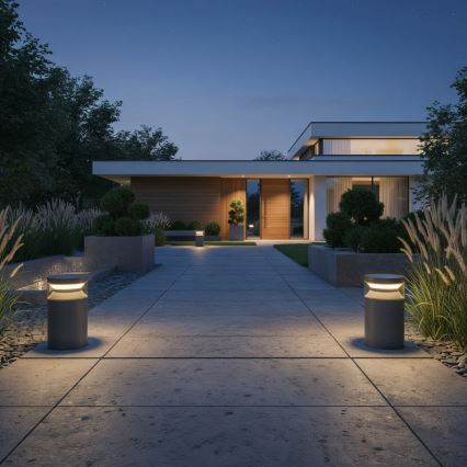 Ideal Lux - LED-lampa för utomhusbruk BOEING LED/14W/230V 15 cm CRI 90 IP65 antracit