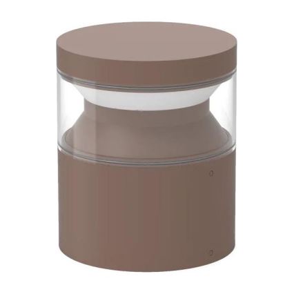 Ideal Lux - LED-lampa för utomhusbruk BOEING LED/14W/230V 15 cm CRI 90 IP65 brun