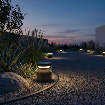 Ideal Lux - LED-lampa för utomhusbruk BOEING LED/14W/230V 15 cm CRI 90 IP65 svart