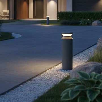 Ideal Lux - LED-lampa för utomhusbruk BOEING LED/14W/230V 40 cm CRI 90 IP65 antracit