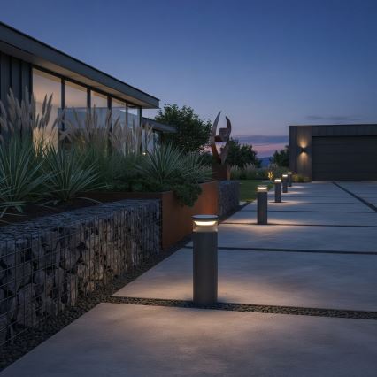 Ideal Lux - LED-lampa för utomhusbruk BOEING LED/14W/230V 40 cm CRI 90 IP65 svart