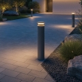 Ideal Lux - LED-lampa för utomhusbruk BOEING LED/14W/230V diameter 70 cm CRI 90 IP65 antracit