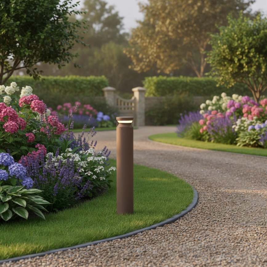 Ideal Lux - LED-lampa för utomhusbruk BOEING LED/14W/230V diameter 70 cm CRI 90 IP65 brun